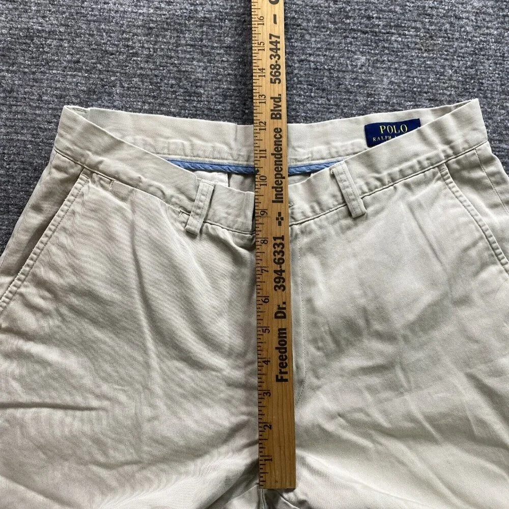 Polo Ralph Lauren‎ Shorts Men's 31 Khaki Classic Fit Chino Golf Beach Camping